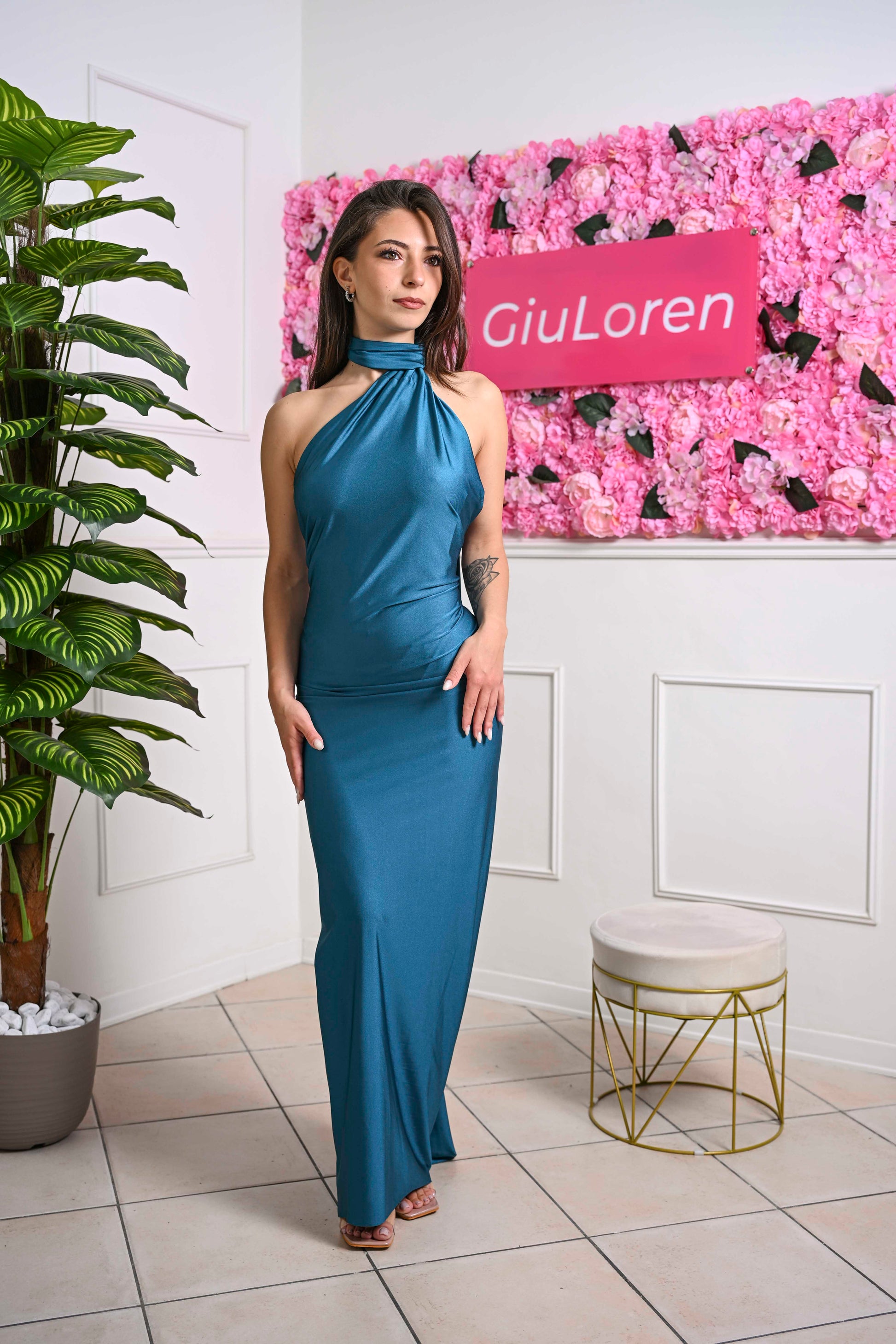 Abito Sirena blu
