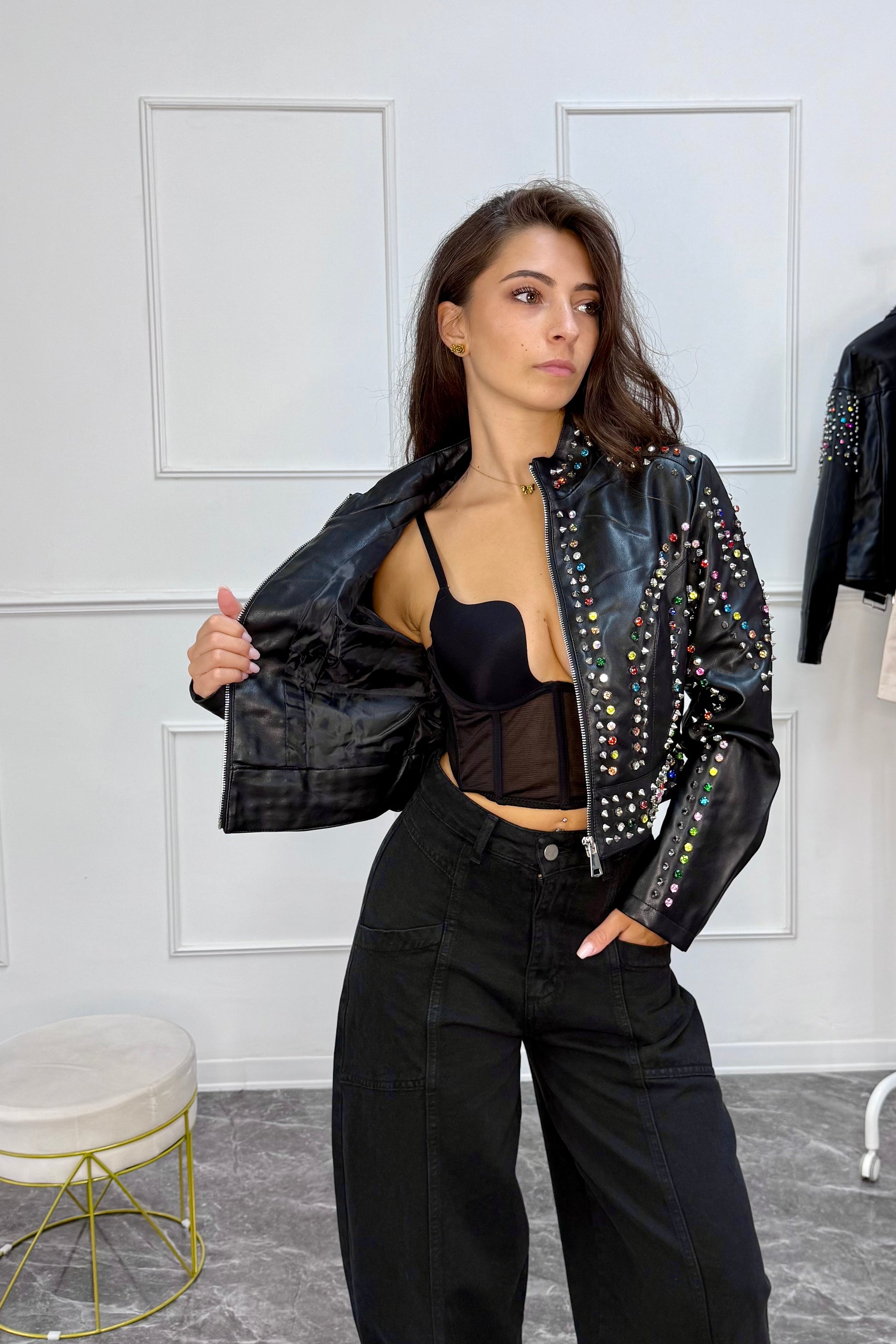 Chiodo Ecopelle Asia