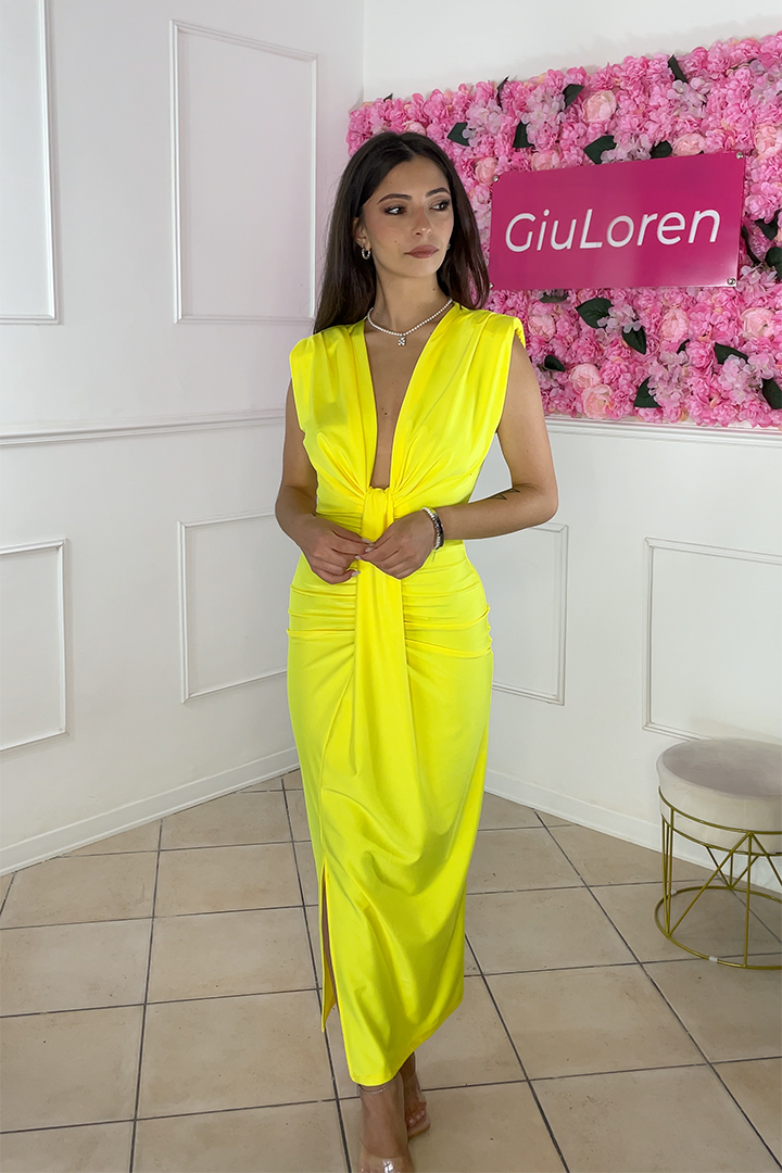 Vestito Perla giallo
