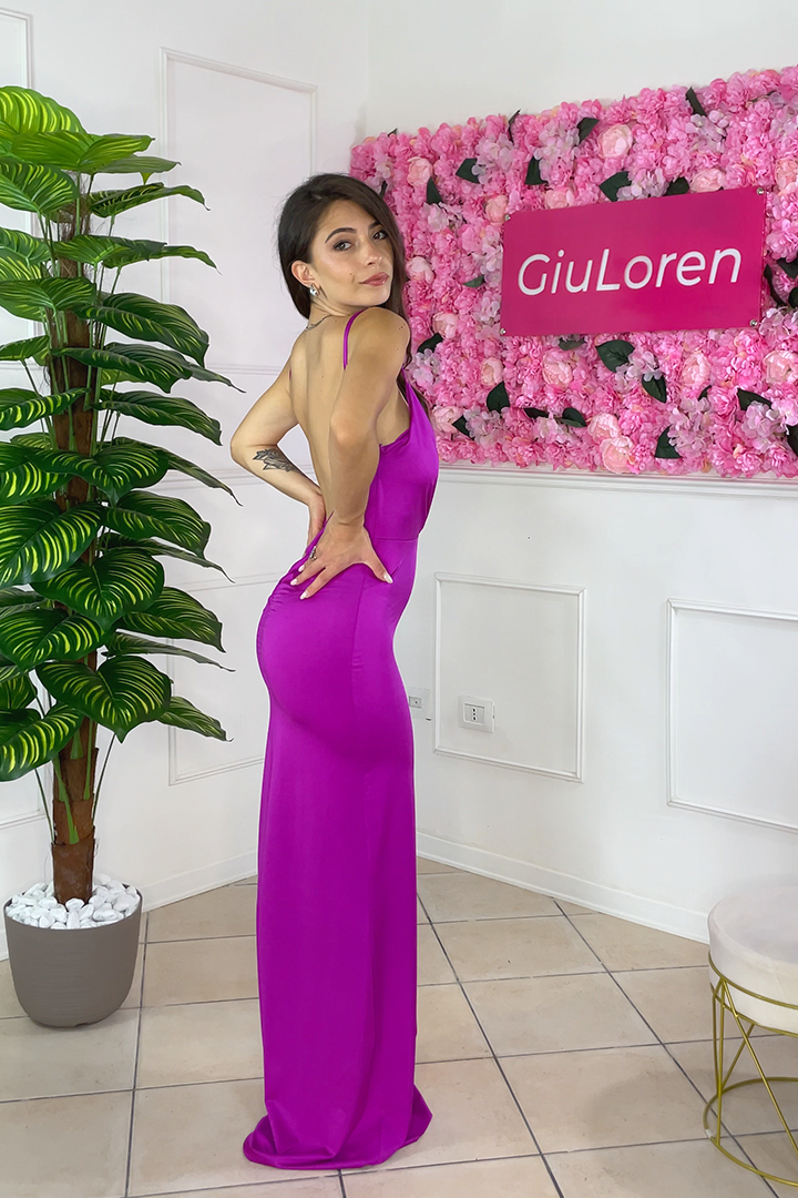 Abito Azzurra fucsia