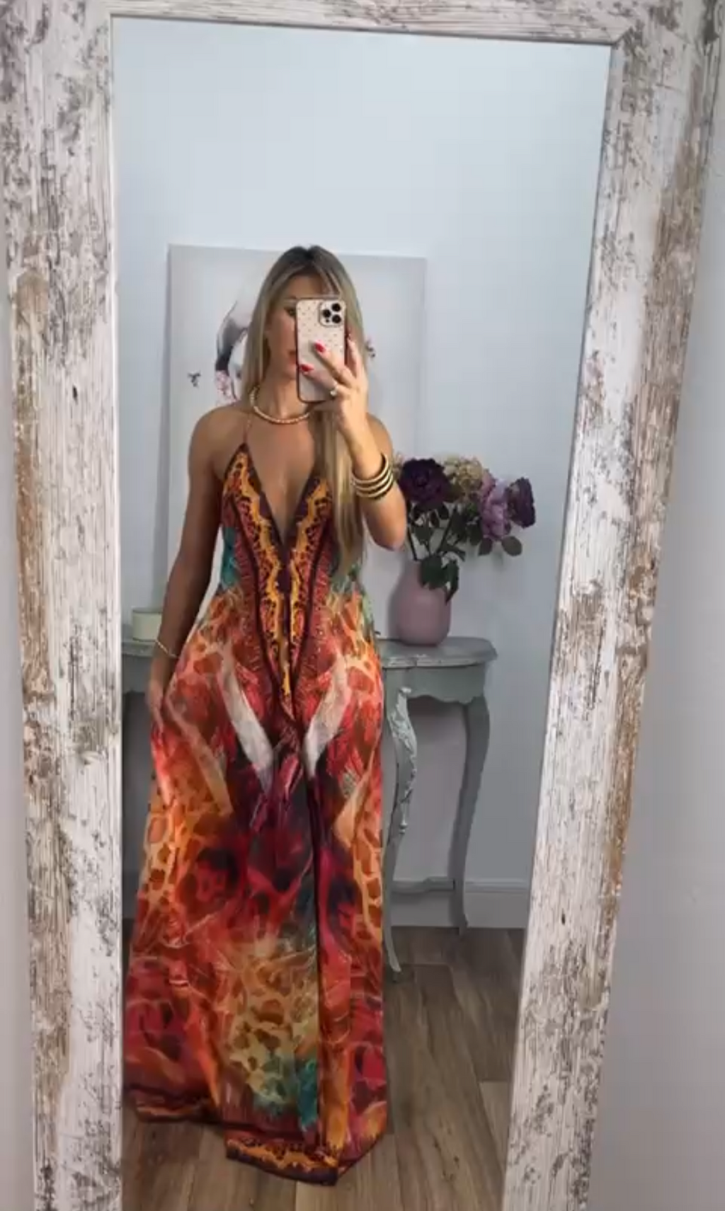 vestito eleonora arancione