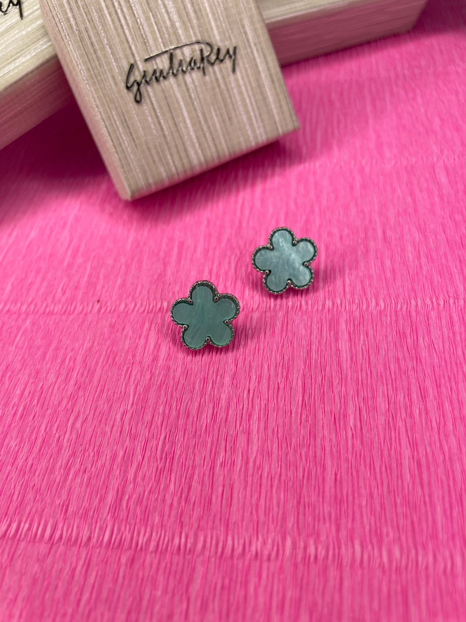 orecchini lucky charm azzurro