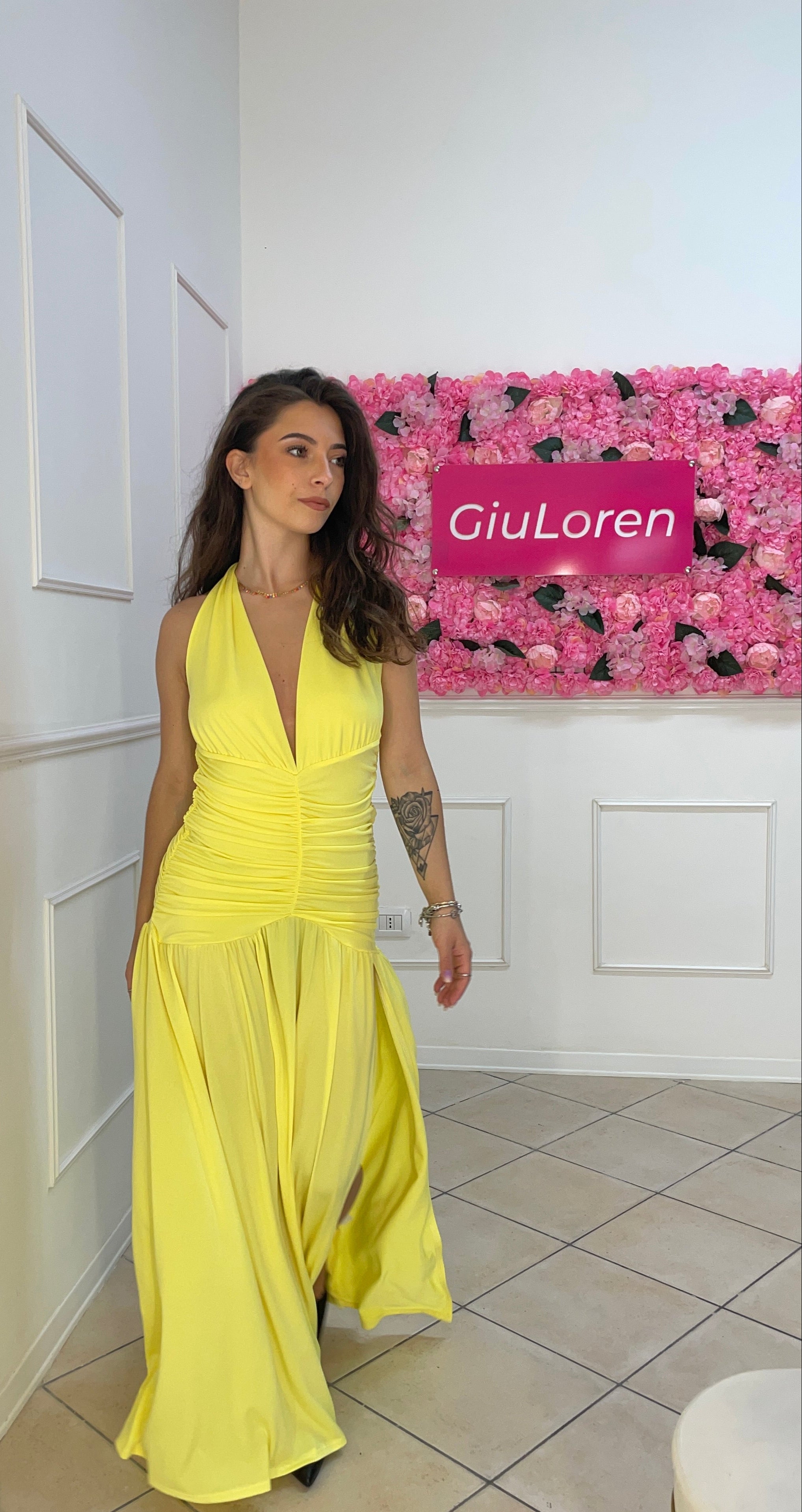 Abito giallo