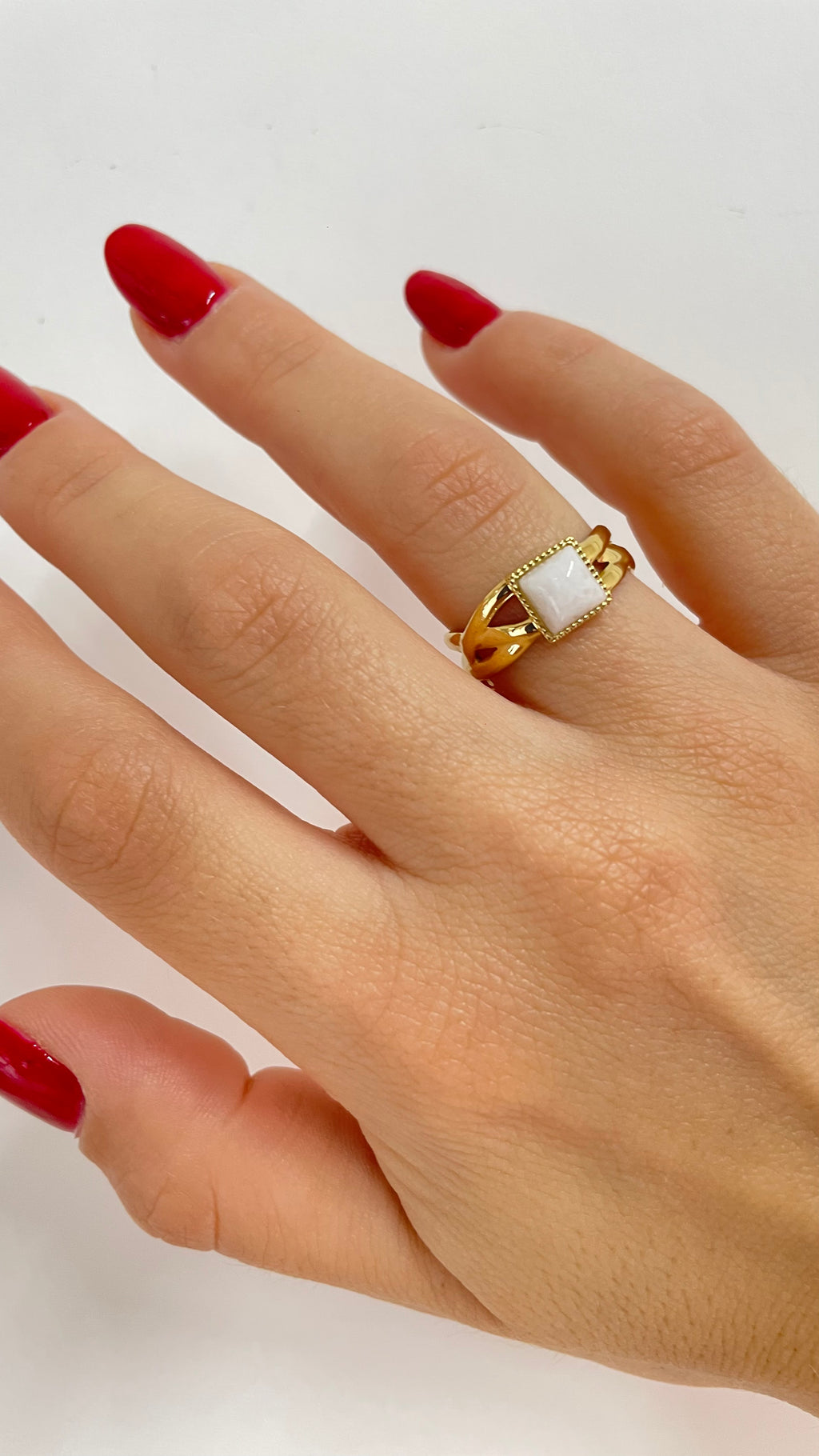 anello oceane bianco