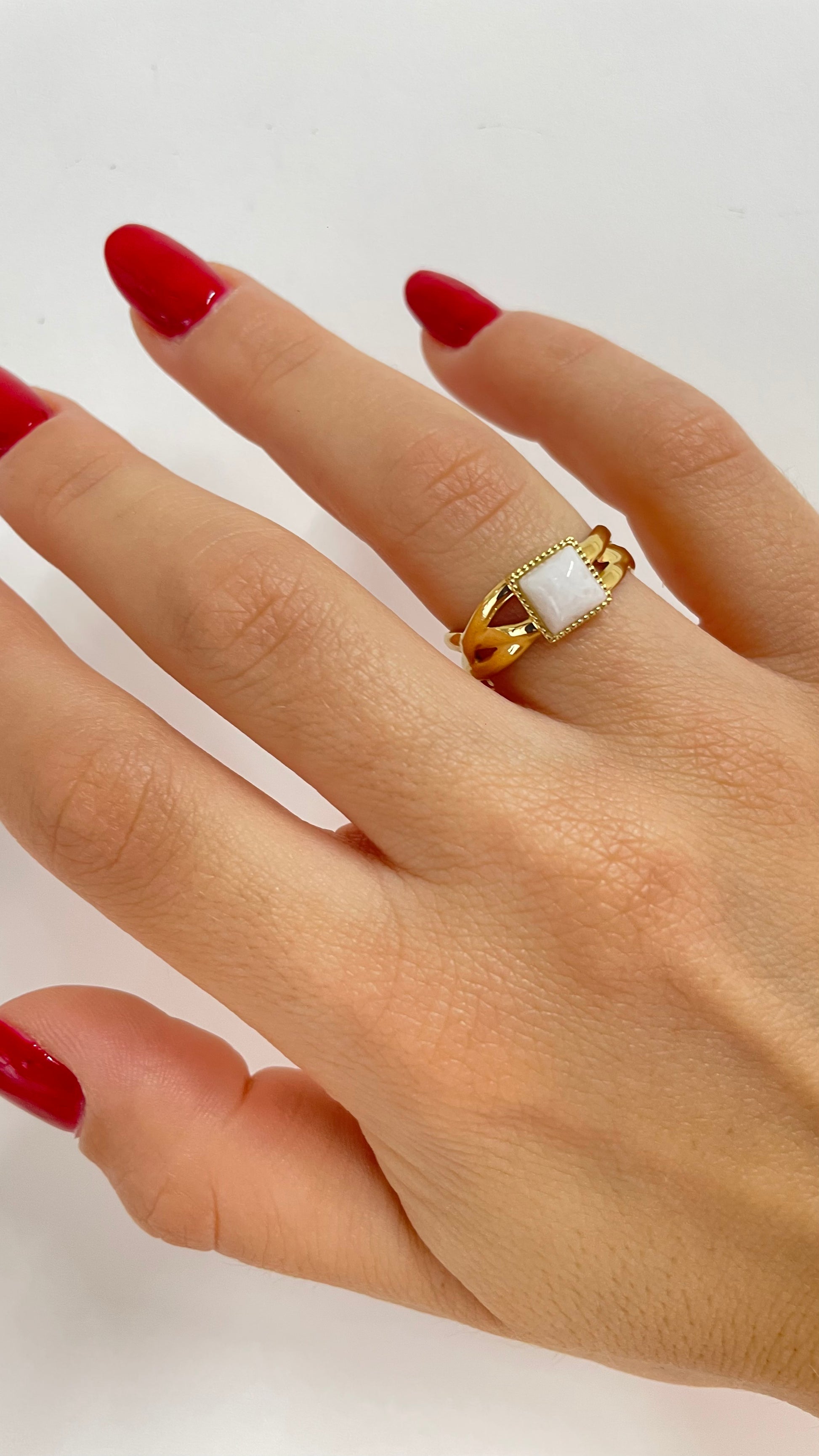 anello oceane bianco