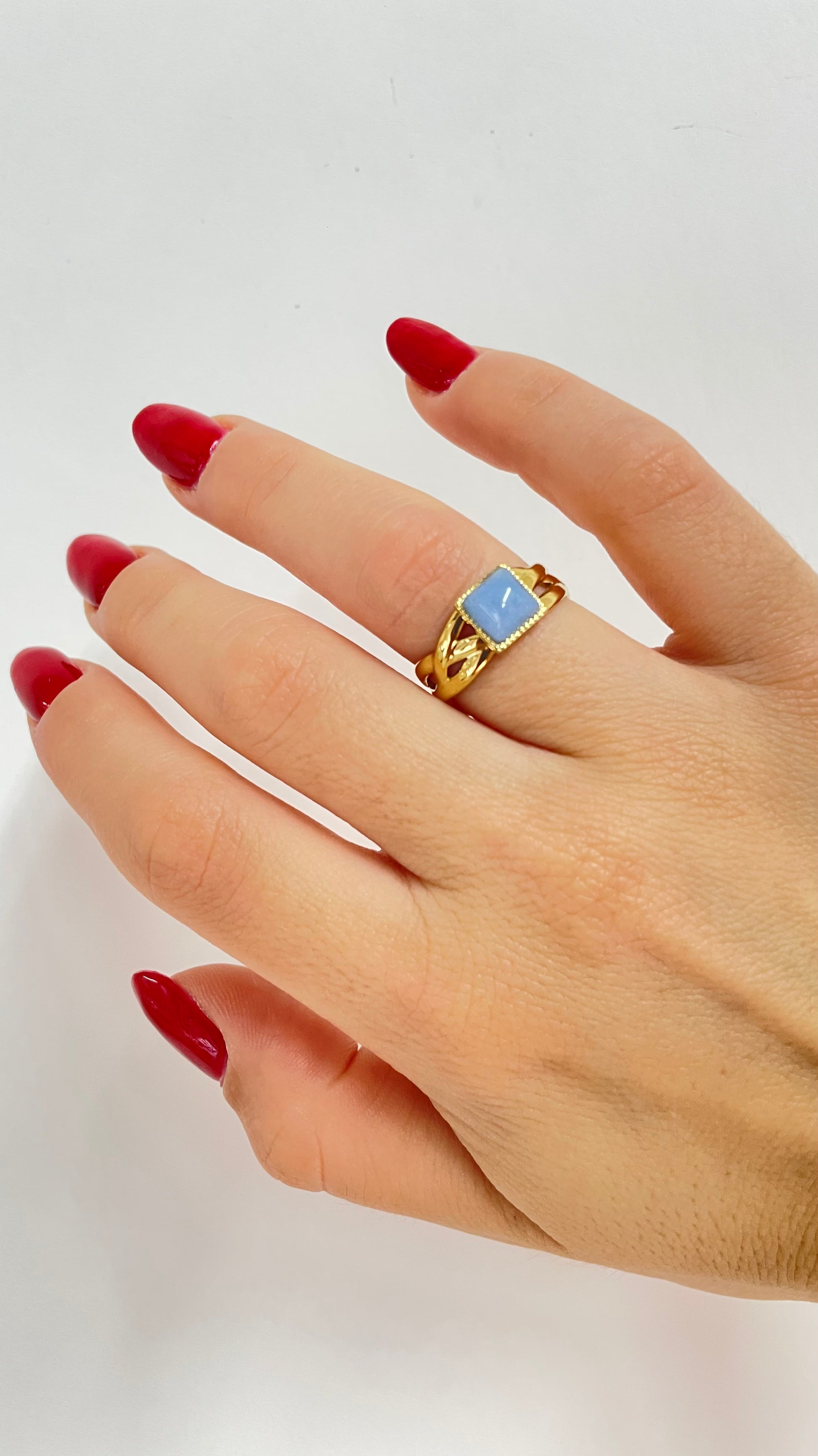 anello oceane azzurro 