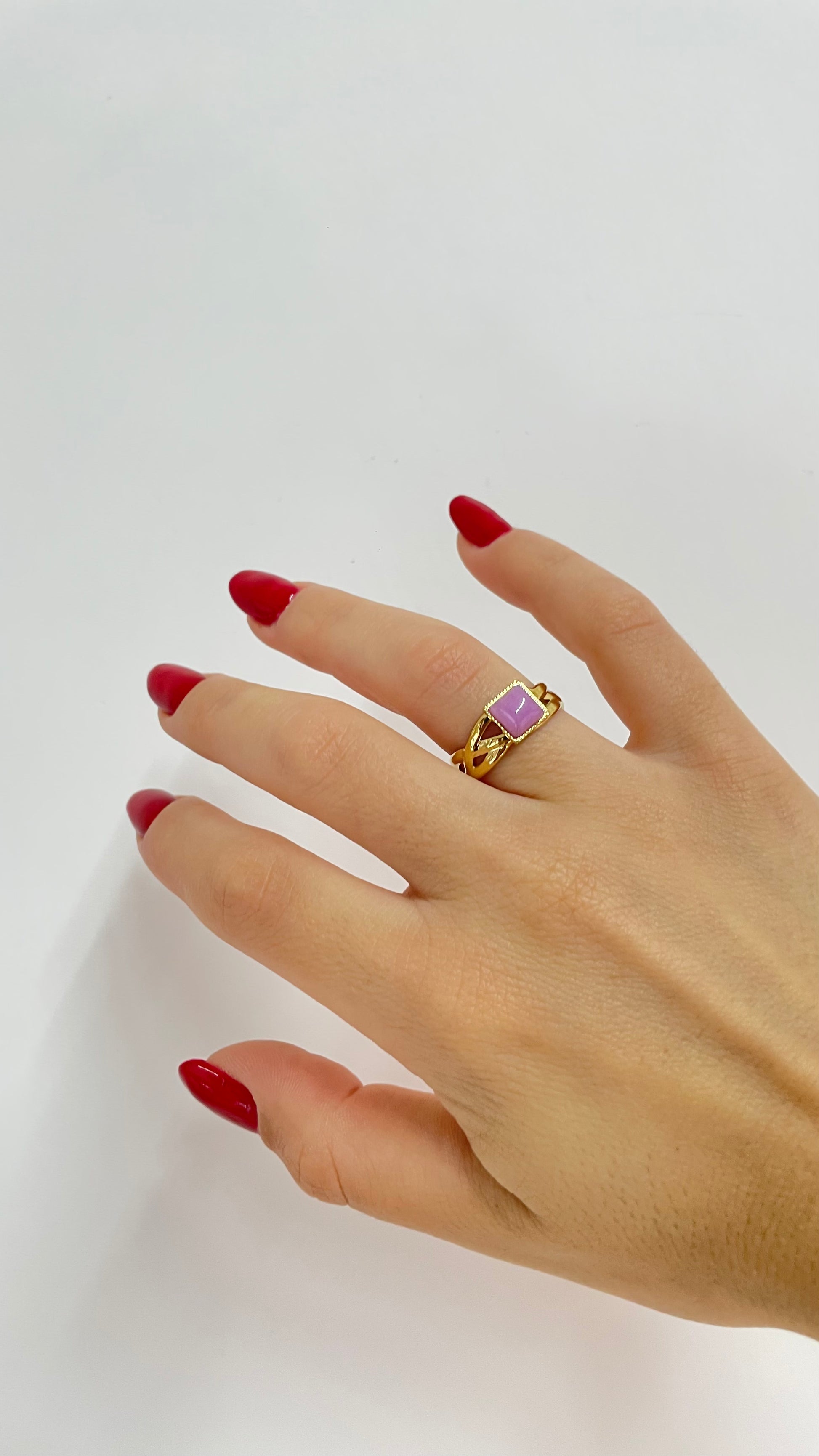 anello oceane rosa