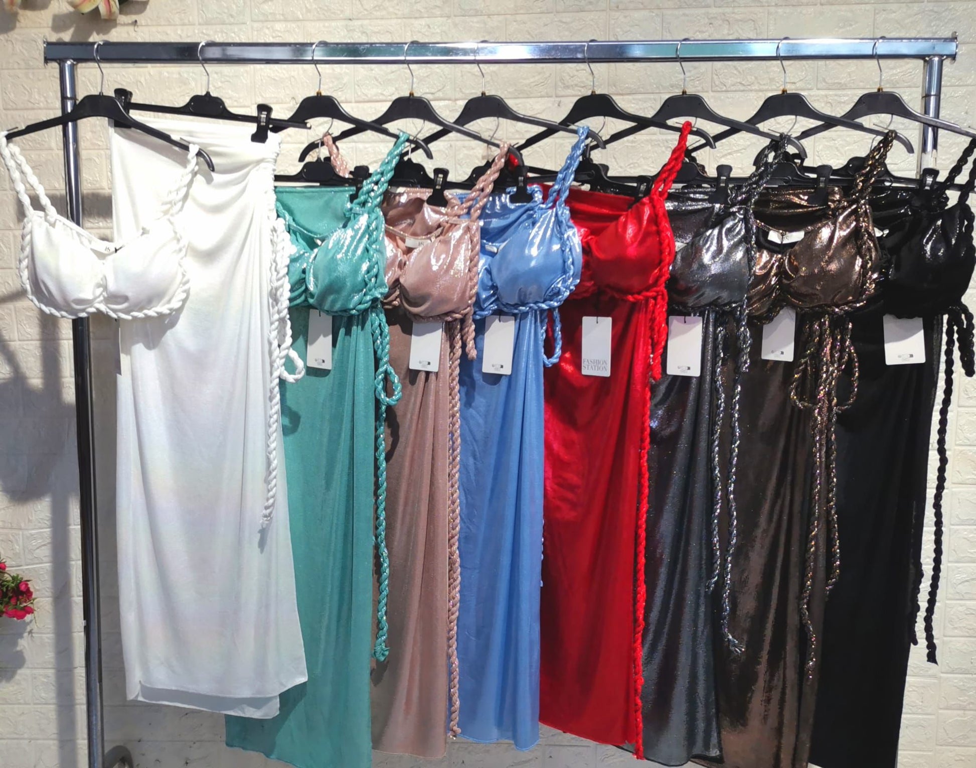Completo Satin vari colori