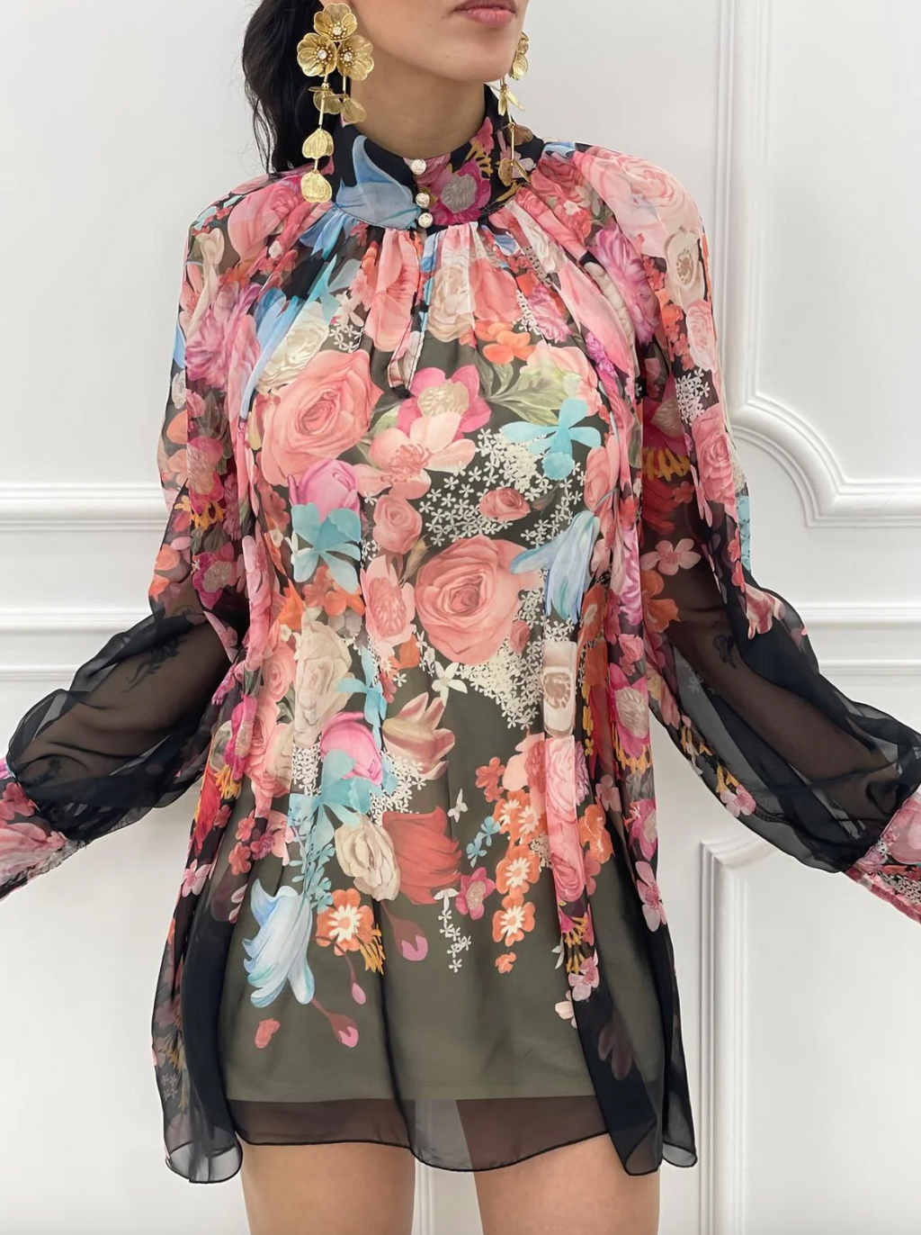 Vestito Floral Poetry