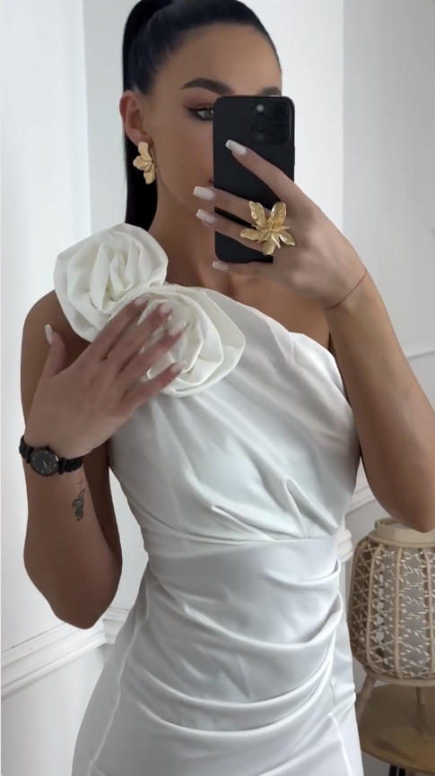 Vestito Giordana bianco