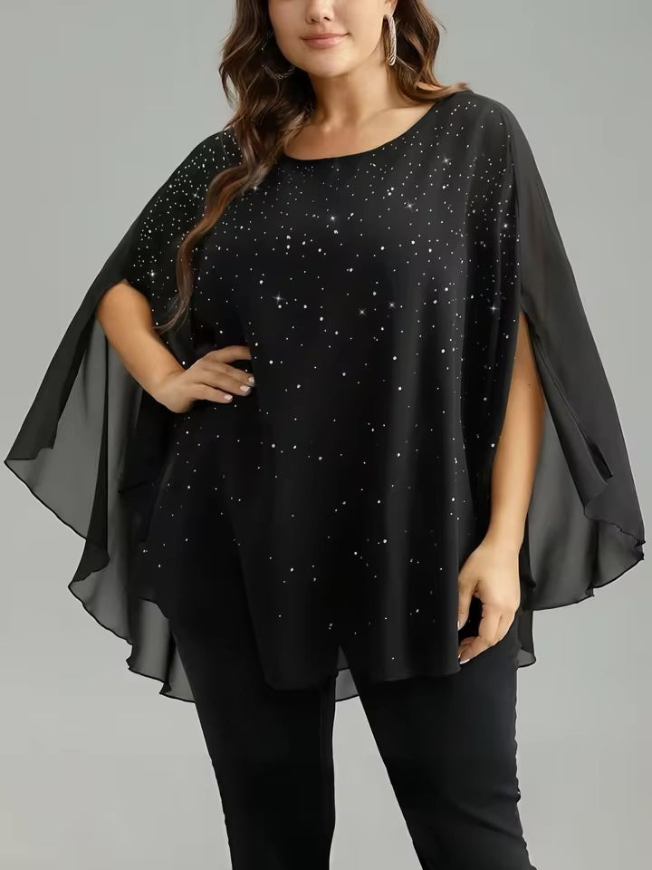 maglia aspyn curvy nero