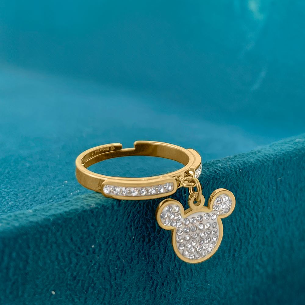 anello topolino oro
