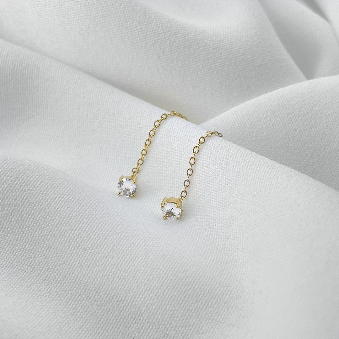 orecchini punto luce