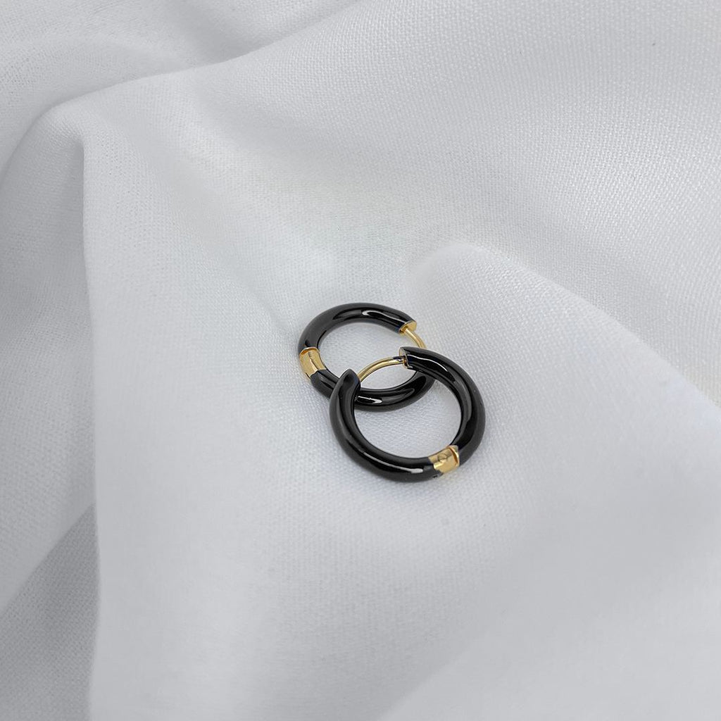 orecchini goldie nero